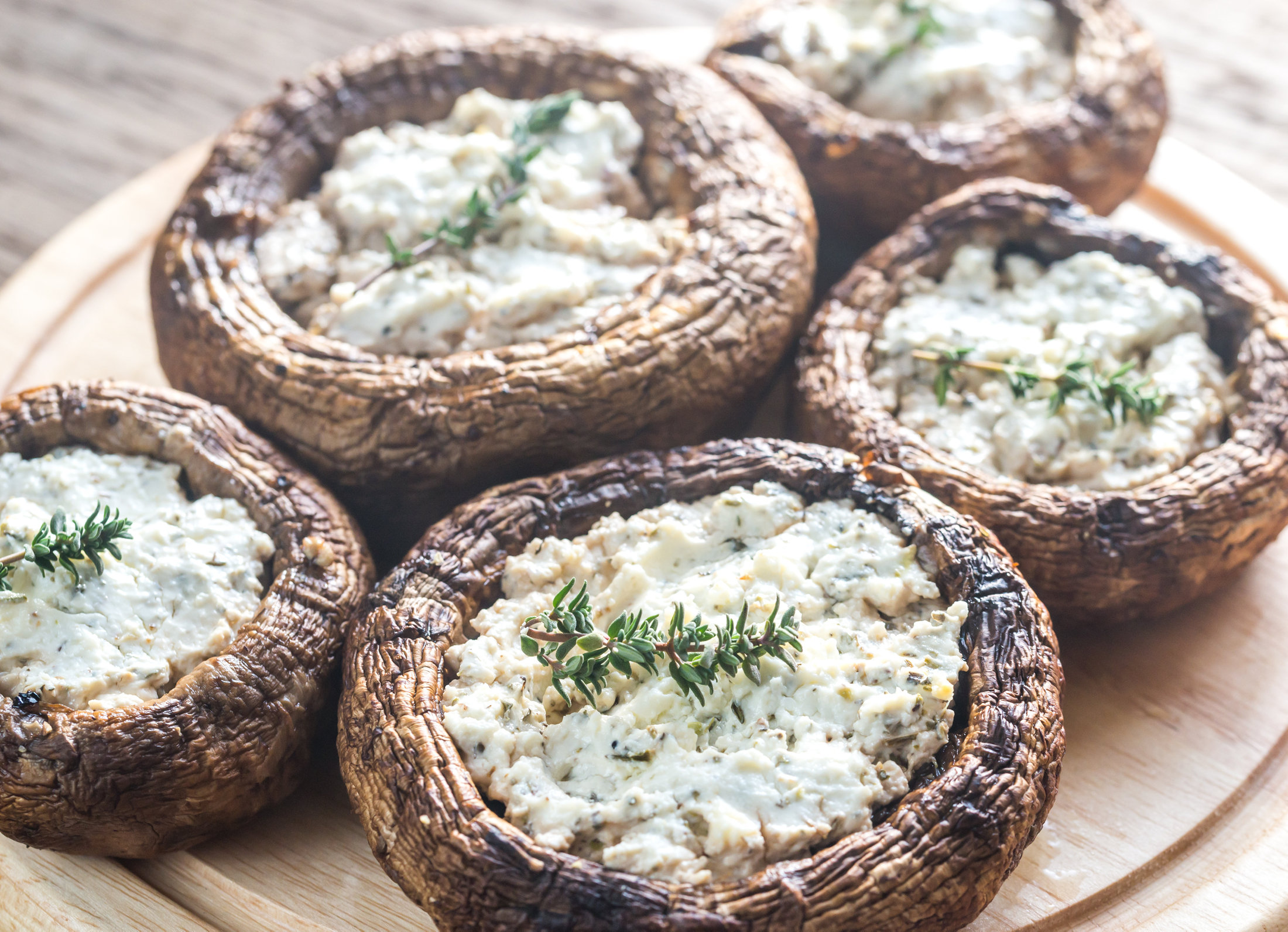 Baked mushrooms stuffed with feta
2017:03:05
649524276
Getty Images/iStockphoto
AlexPro9500 *** Local Caption *** Not Released (NR)